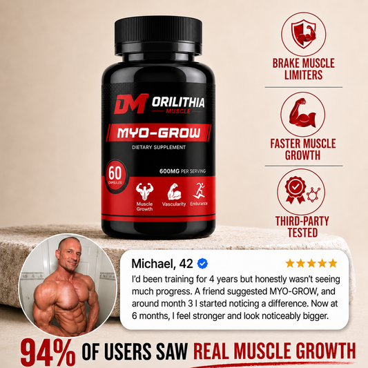 ORILITHIA - MYO-GROW ADVANCED MUSCLE SUPPORT FORMULA