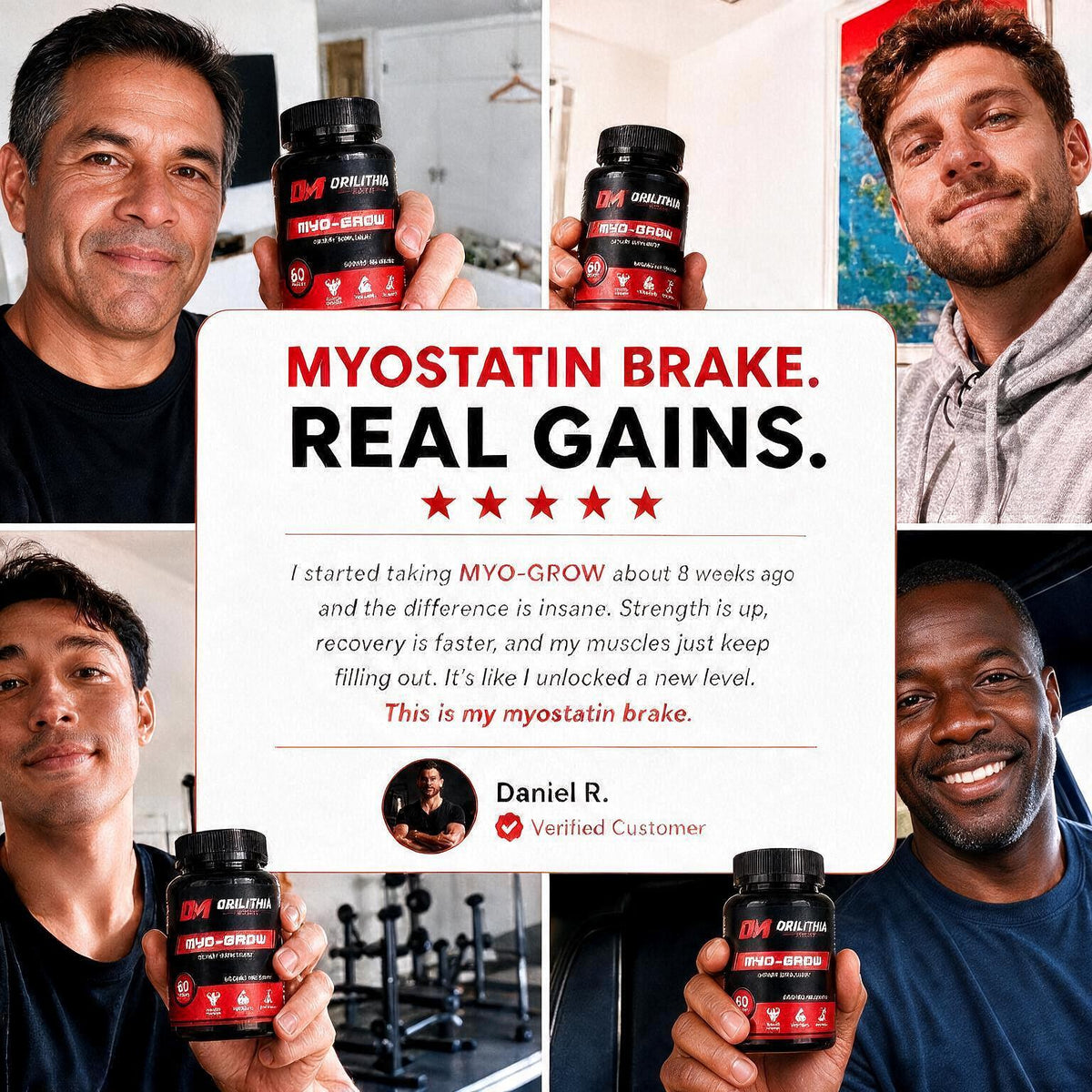 ORILITHIA - MYO-GROW ADVANCED MUSCLE SUPPORT FORMULA
